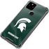 Michigan State University Green Jersey Google Pixel 5 Clear Case
